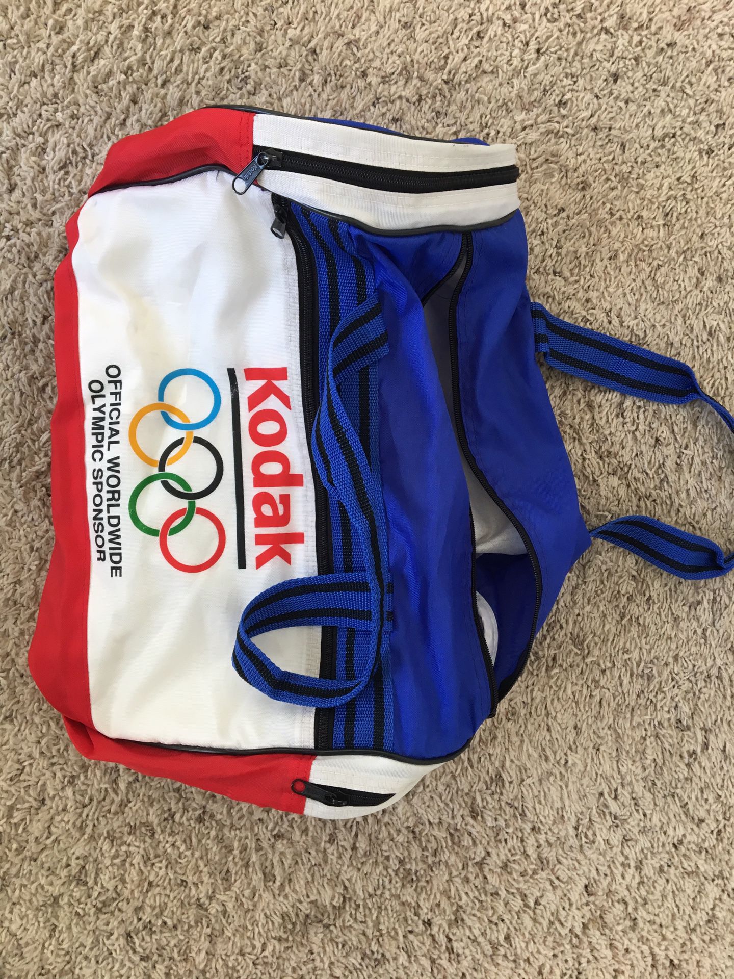Vintage Kodak Olympics gym bag
