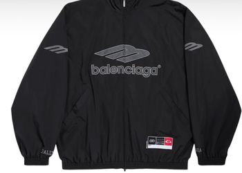 Balenciaga tracksuit jacket in black