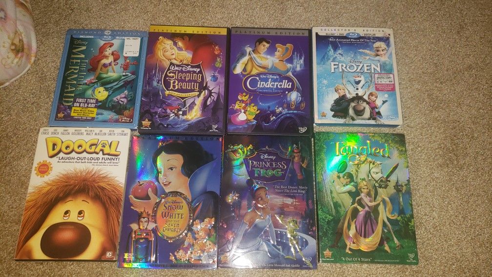 Lot of Disney DVDs