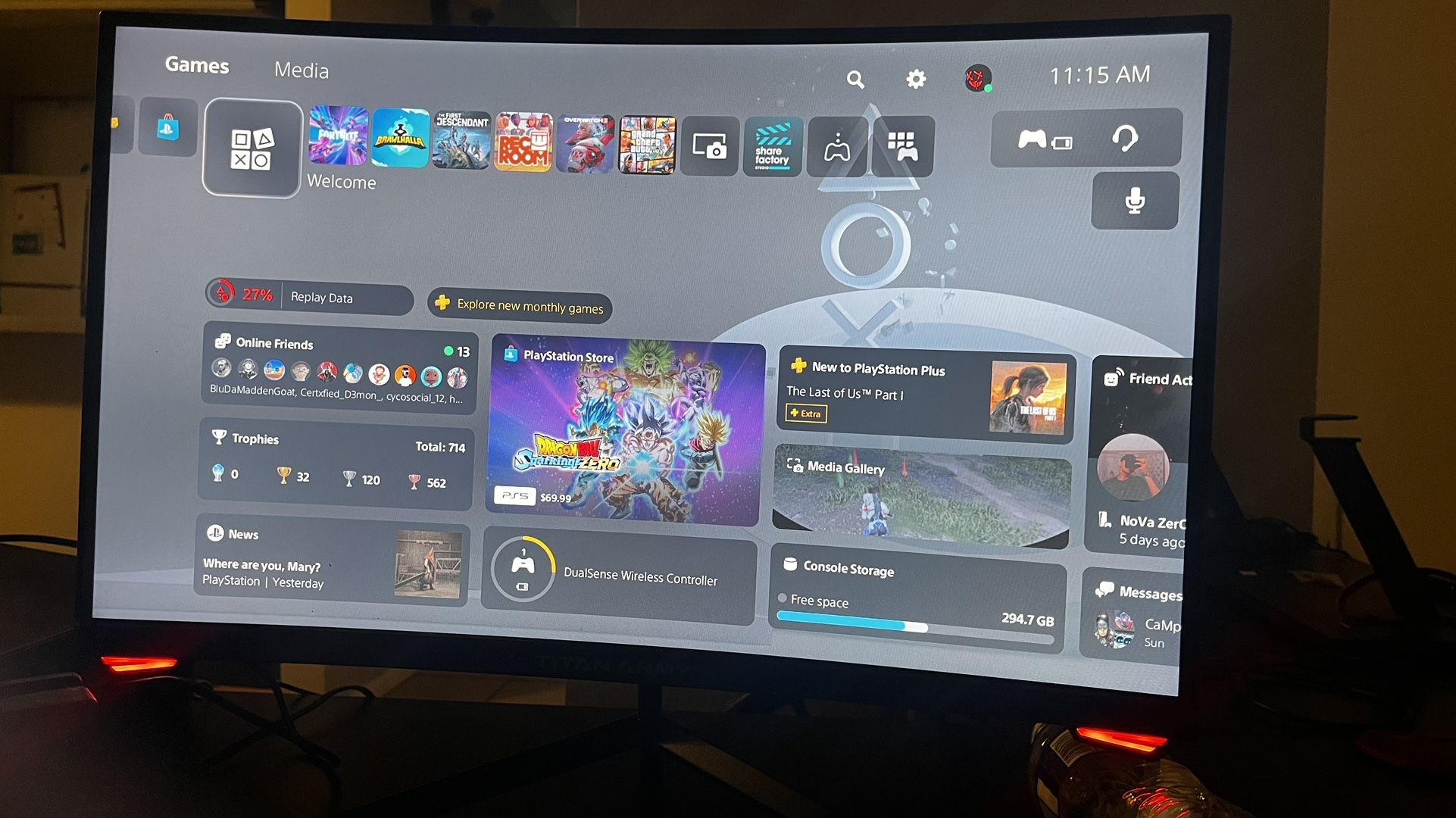 Titan Army Gaming Monitor