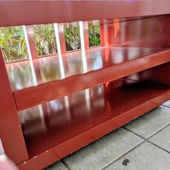 Free Standing Wooden Shelf/ Side Table