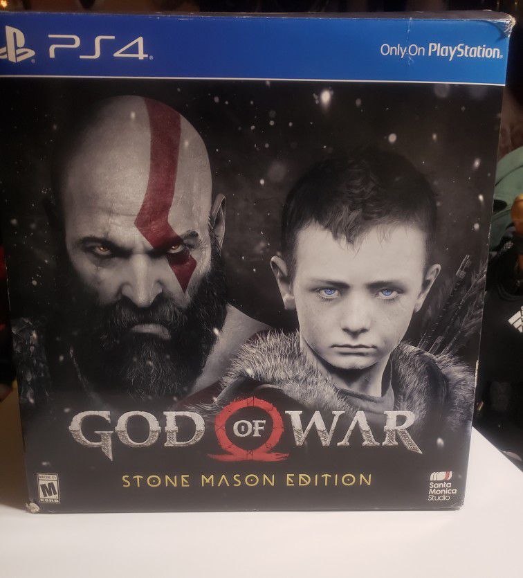 God Of War Stone Mason Edition PlayStation PS4