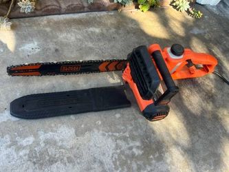 └➤➤➤ Black & Decker Electric Chain Saw | 14″ | 8 Amp