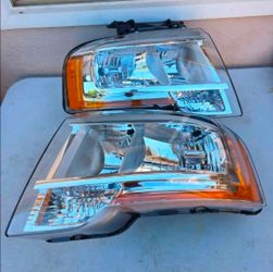 15-17 Ford Expedition Headlights Luces Calaveras Micas Faros Focos Faroles Headlamps