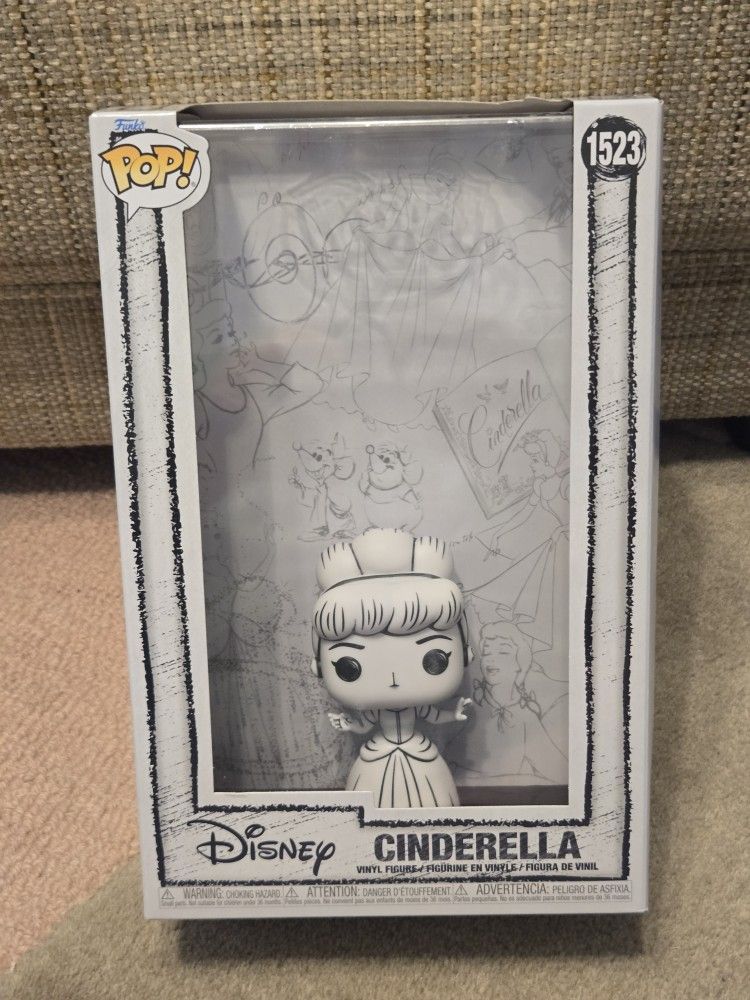 Disney Princess Cinderella Art Cover Sketch Funko Pop