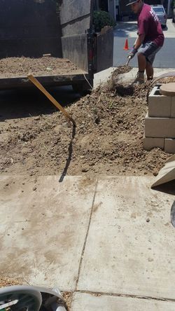 Dirt with some gravel for free