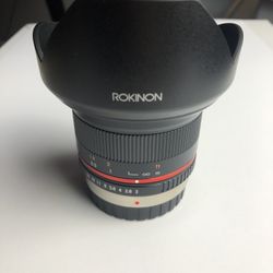 Rokinon 12mm F2.0 Ultra Wide Angle Lens