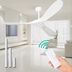 Heyecola 72 Inch Large Ceiling Fan Indoor/Outdoor