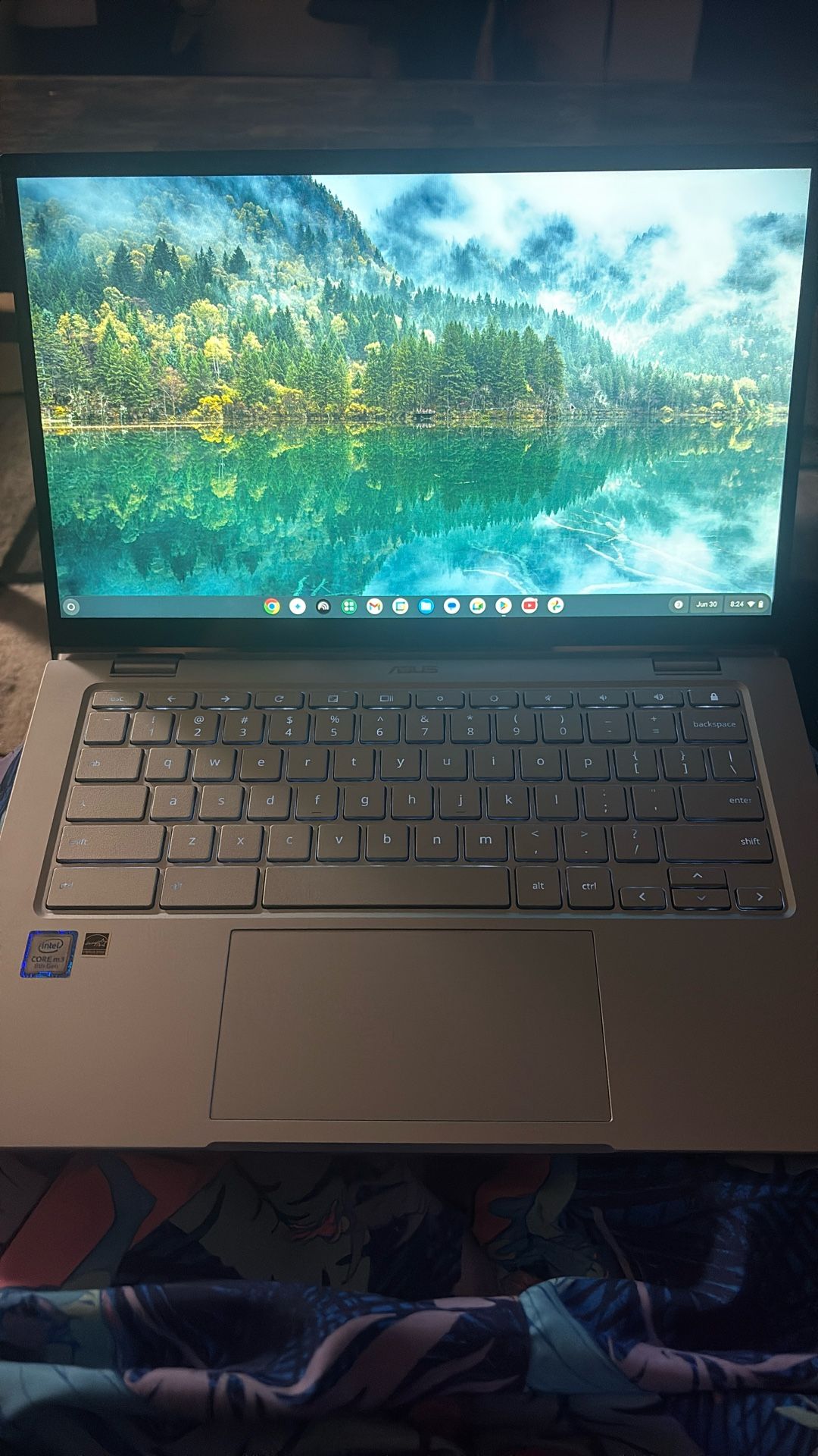 ASUS Chromebook Flip C433 14 Inch 2 In 1 Touchscreen Laptop 