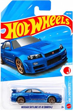 Hot Wheels Nissan Skyline GT-R BNR34