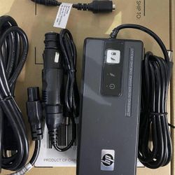 HP 65W Smart AC/Auto/Air Combo Laptop Adapter 