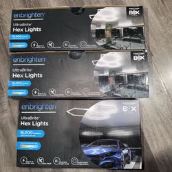 Enbrighten UltraBrite Hex Lights 16-Pack 16,000 Lumens NEW