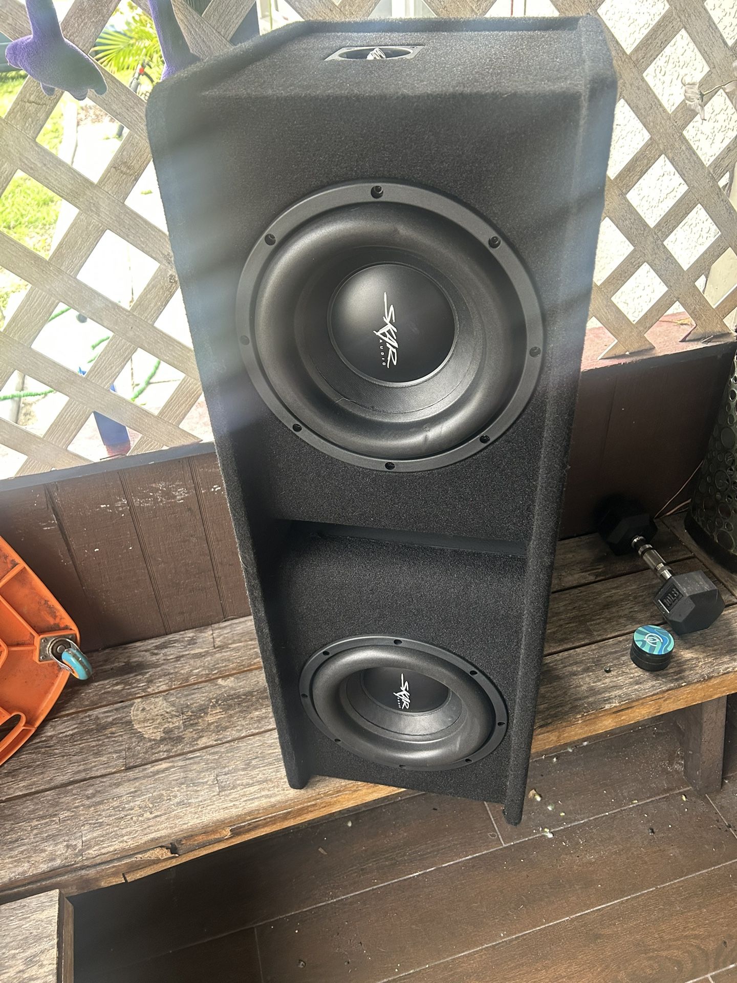 Amplifier and Subwoofers