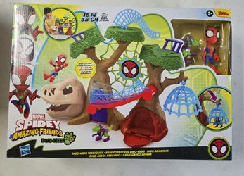Spidey and His Amazing Friends Dino-Webs Treehouse Playset
