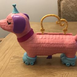 Polly Pocket Dog With Skates Case Only