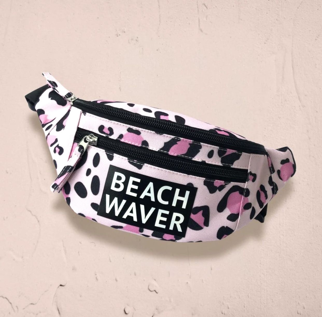 Beachwaver Pink Catwalk Fanny Pack