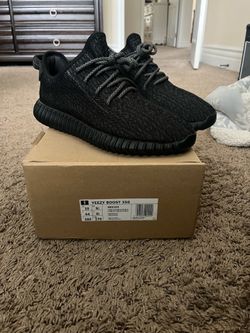 Adidas Yeezy boost 350 pirate black (2016 pair) Size 10