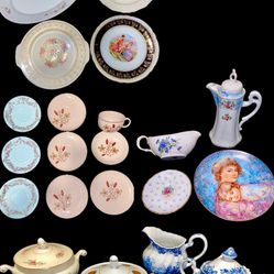 Vintage China/Bone China 21 pieces in total buy all or individually 