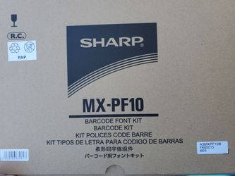 Sharp MX-PF10 Barcode Font Kit