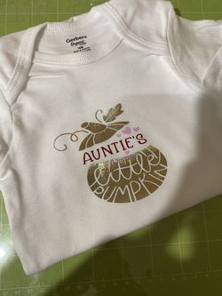 Personalized baby onesies