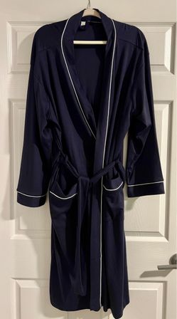 Men’s Large Knit Loungewear Bathrobe