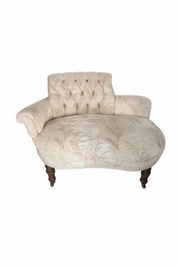 Vintage Tufted Accent Chair