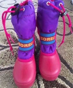 Girls’ SOREL Boots In Size 12