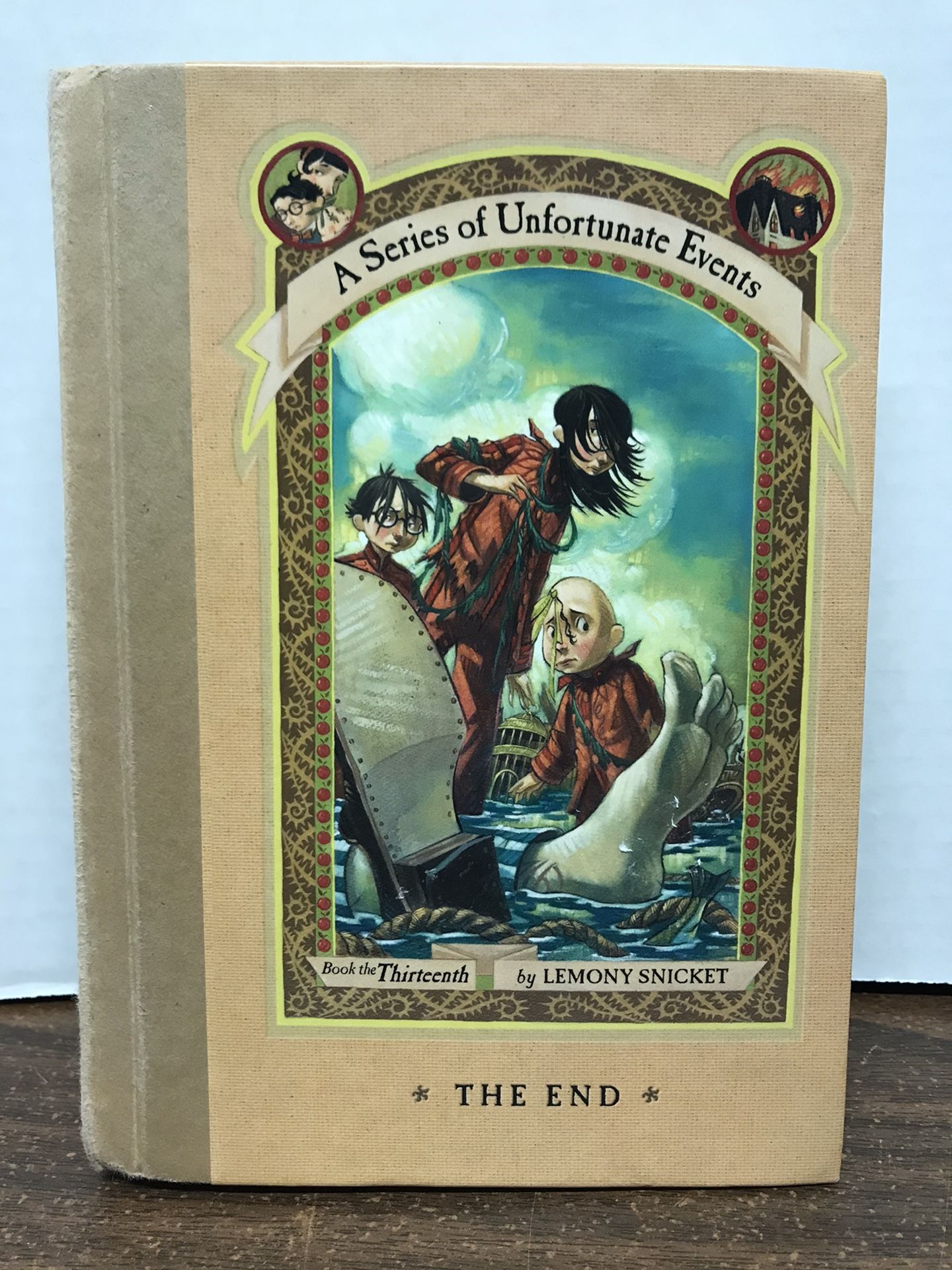 A series of unfortunate events hardcover book Volume 13