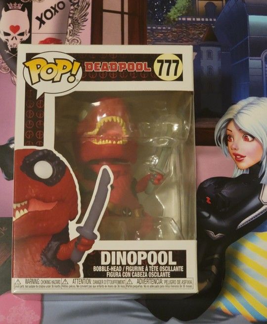 Funko Pop! Vinyl: Marvel - Dinopool #777 🐢🚢🐢