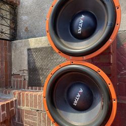 Avatar SVL 15 Inch Subwoofers