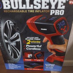Bullseye Pro RECHARGEABLE Tire Inflator 