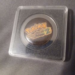 Pokemon Black Version 2 Black Kyurem Commemorative Coin Nintendo DS 