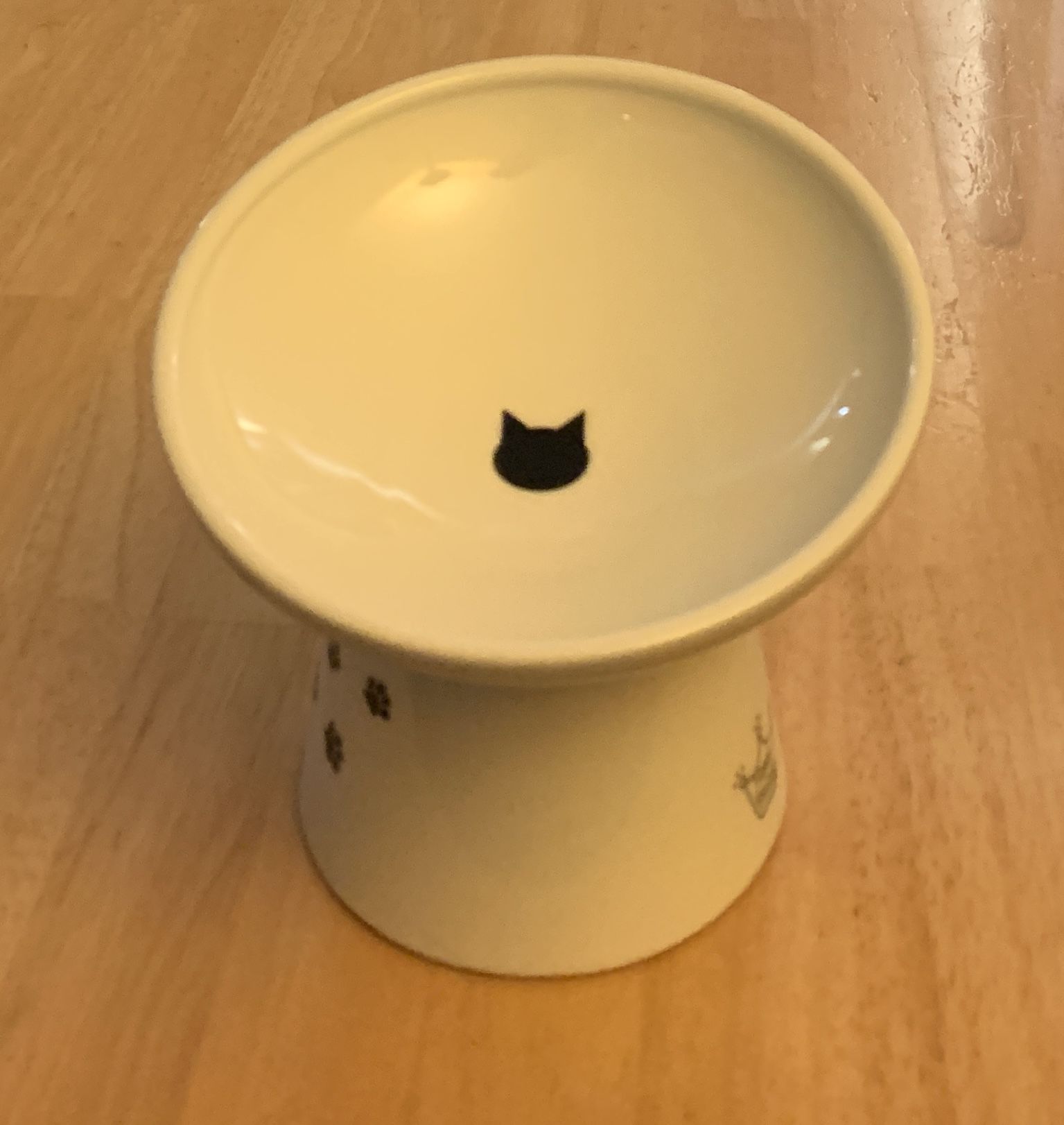 Elevated Cat Food Bowl