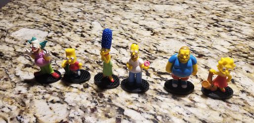 The Simpsons Mini Figure Toy Cake Toppers