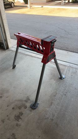 Clamping Saw Horse And Work Bench