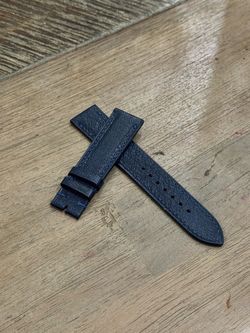 Hand made shark skin leather watch strap watch band 20mm