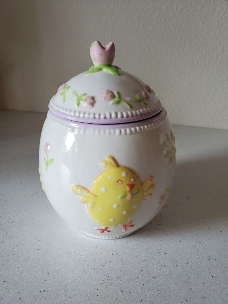 Small Easter Canister
