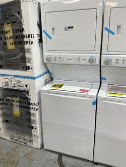 Frigidaire FLCE7522AW Washer-Dryer Combos (Open Box / Scratch & Dent)