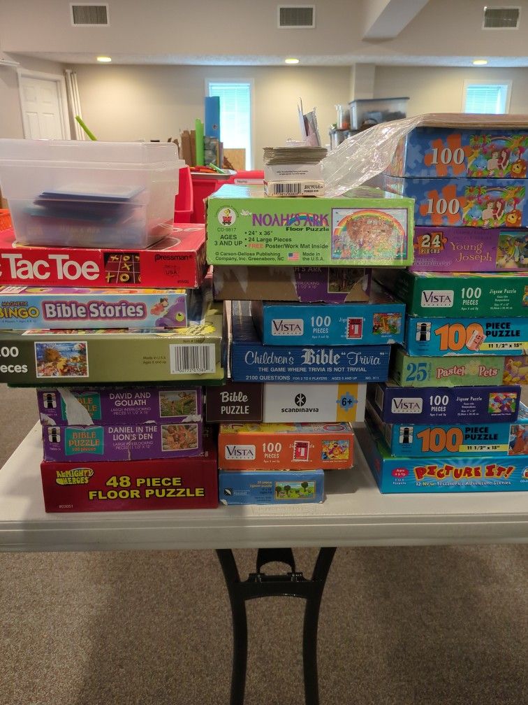 Bible Related Puzzles/Games