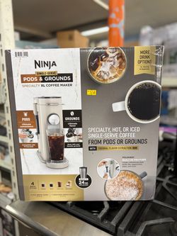 Ninja Single-Serve Pods & Grounds Specialty XL Coffee Maker