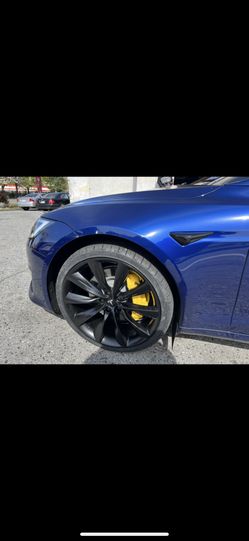 Tesla Model S 22” New Blk Sport Style Rims New Tires Set