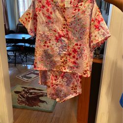 2 Piece ladies sleep Wear Size 1x -2X -3x