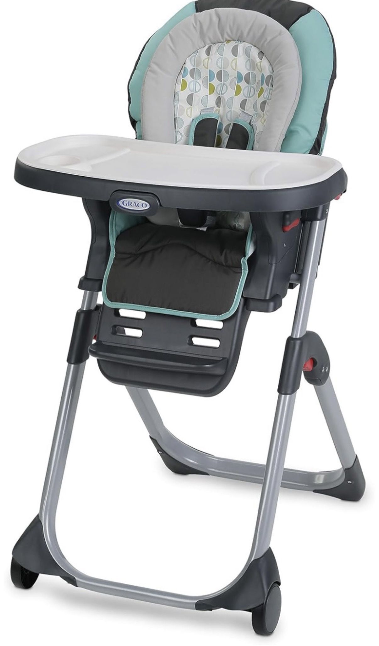 Graco DuoDiner LX High Chair, Converts to Dining Booster Seat, Groove