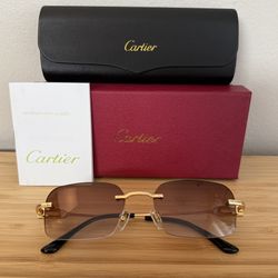 Sunglasses Cartier New With Box