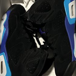 Jordan 6s Aqua Black 