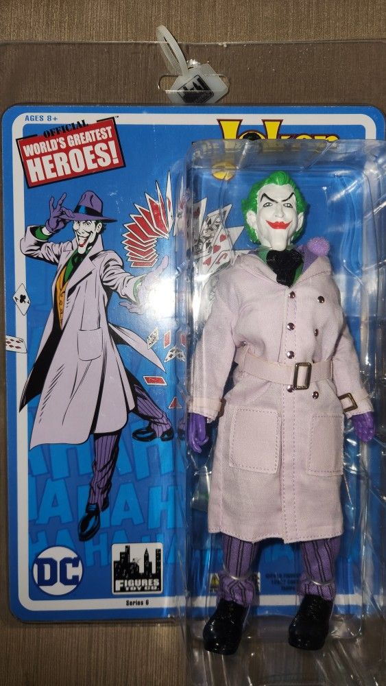 Worlds Greatest Heroes Mego Style Batman Joker