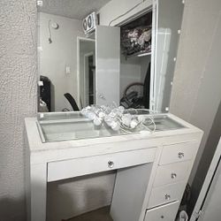 Makeup Vanity (mirror Not Included