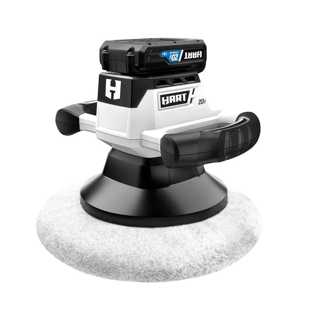 Hart Buffer HPBF01B 20V Cordless 10" Random Orbit Buffer Kit - NEW