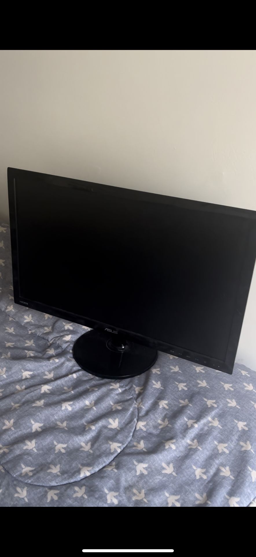 Asus 24” LCD Monitor w/ Adapter & HDMI Cable