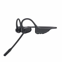 Open Ear Headphones With Mic, Bluetooth Headset With Microphone, Dual Connect Bluetooth 5.3 With AI Noise Cancelling Mic & Mute Function, Wireless Hea